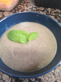 Una foto de Crema de setas