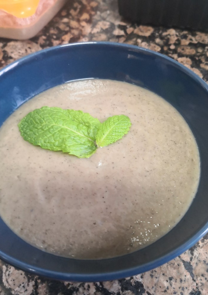 Una foto de Crema de setas