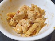A picture of cheesy chicken
