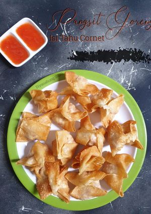 Foto resep Pangsit Goreng Isi Tahu kornet