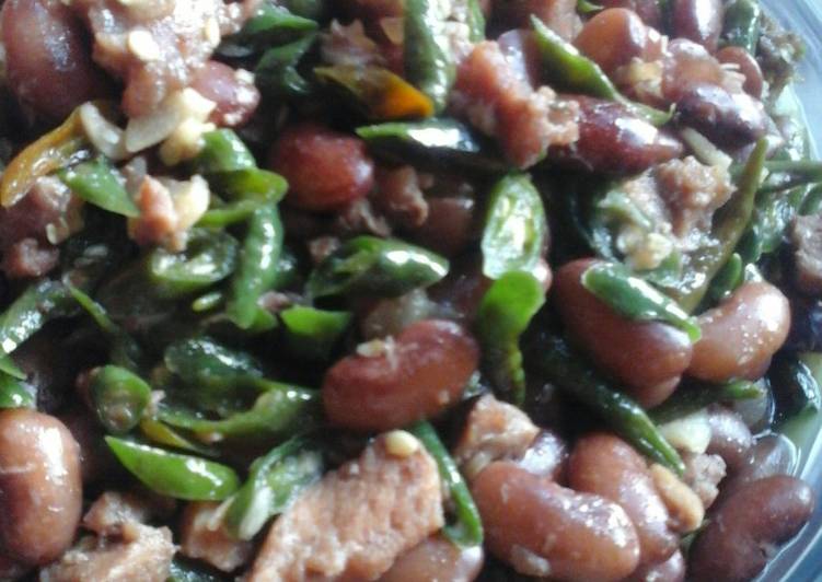 Senerek daging cabai hijau