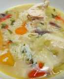 Aguadito de Pollo, Calabaza & Ñame