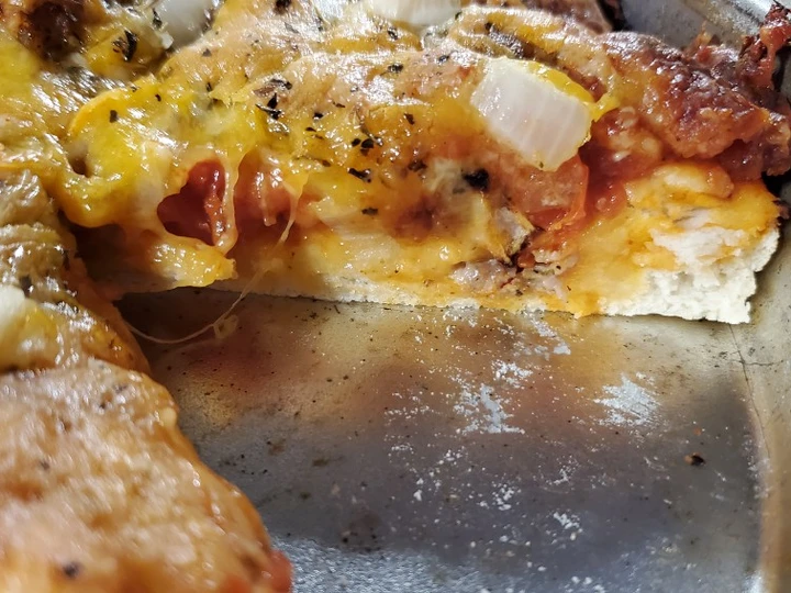 Easy Steps to Prepare My Easy NO YEAST Pizza Dough the Delicious Can spoil the tongue