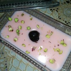A picture of Strawberry custard.