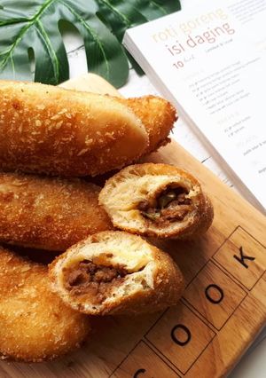 Foto resep Roti goreng isi daging