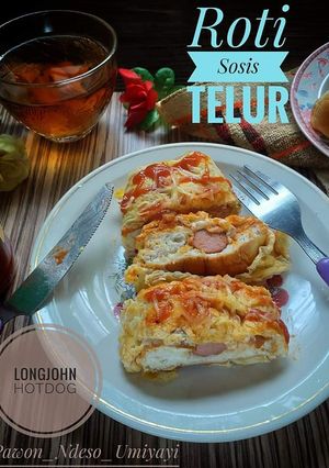 Foto resep 39. SIMPLE LONGJONG / ROTI SOSIS TELUR