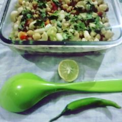Chana chaat A picture of Chana chaat.