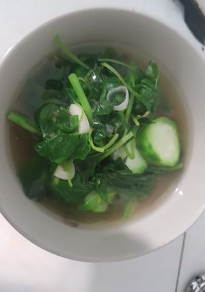 Foto resep Bening bayam oyong