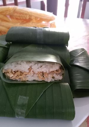 Foto resep Lemper Ayam Ketan Presto