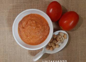 Ultimate Serving Recipe Tomato Peanut chutney Most Delicious