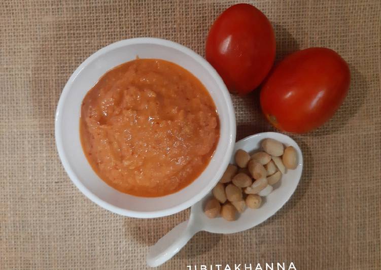 Tomato Peanut chutney Tomato Peanut chutney