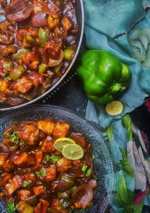 A picture of Chilli Paneer.