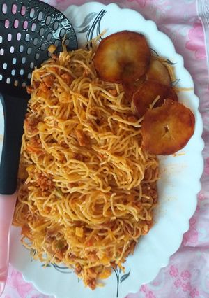 عکسی از دستور ماکارونی با هویج😋