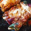 Canelones con relleno de pollo