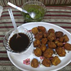 A picture of Paneer croutons.