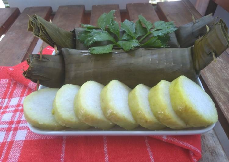 Lontong cara kenyal membuat yang daun pisang Cara Membuat