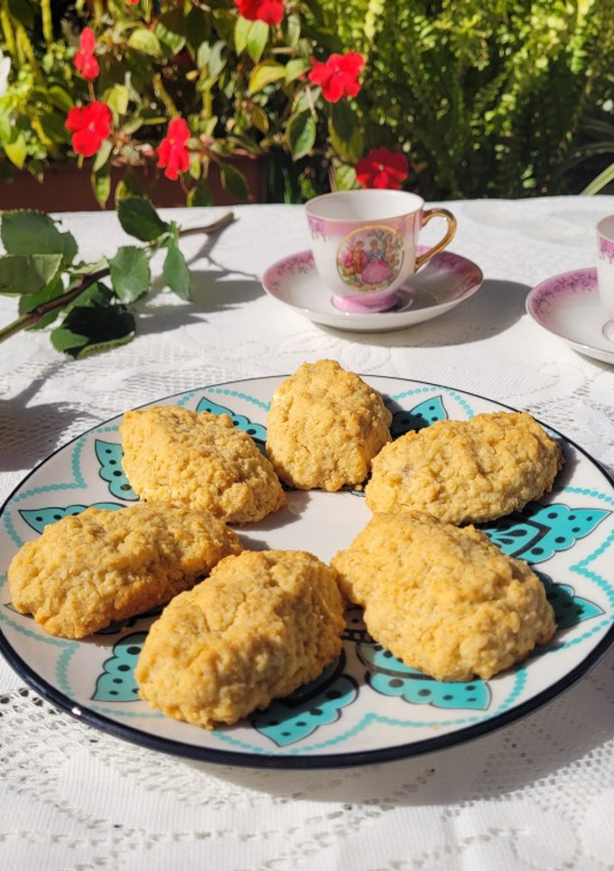 Una foto de Bizcochitos de avena y membrillo