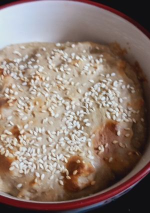 Hình của món Khoai lang nghiền nướng sữa chua.