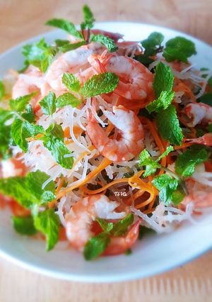 Hình của món Gỏi RONG SỤN.