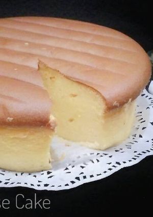Foto resep Japanese Cotton Cheese Cake (no cream cheese)