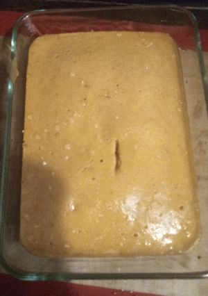 A picture of Orange maple ginger cake.