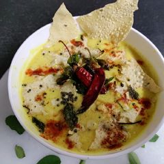 Papad ki Kadhi A picture of Papad ki Kadhi.