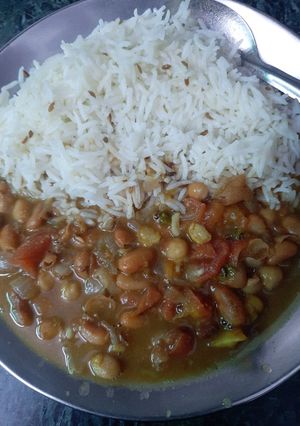 राजमा चावल (Rajma chawal recipe in hindi) रेसिपी मुख्य फोटो