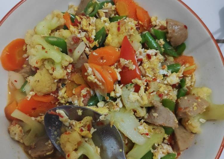 Resep Seblak Sayur (Kering) yang Enak Banget