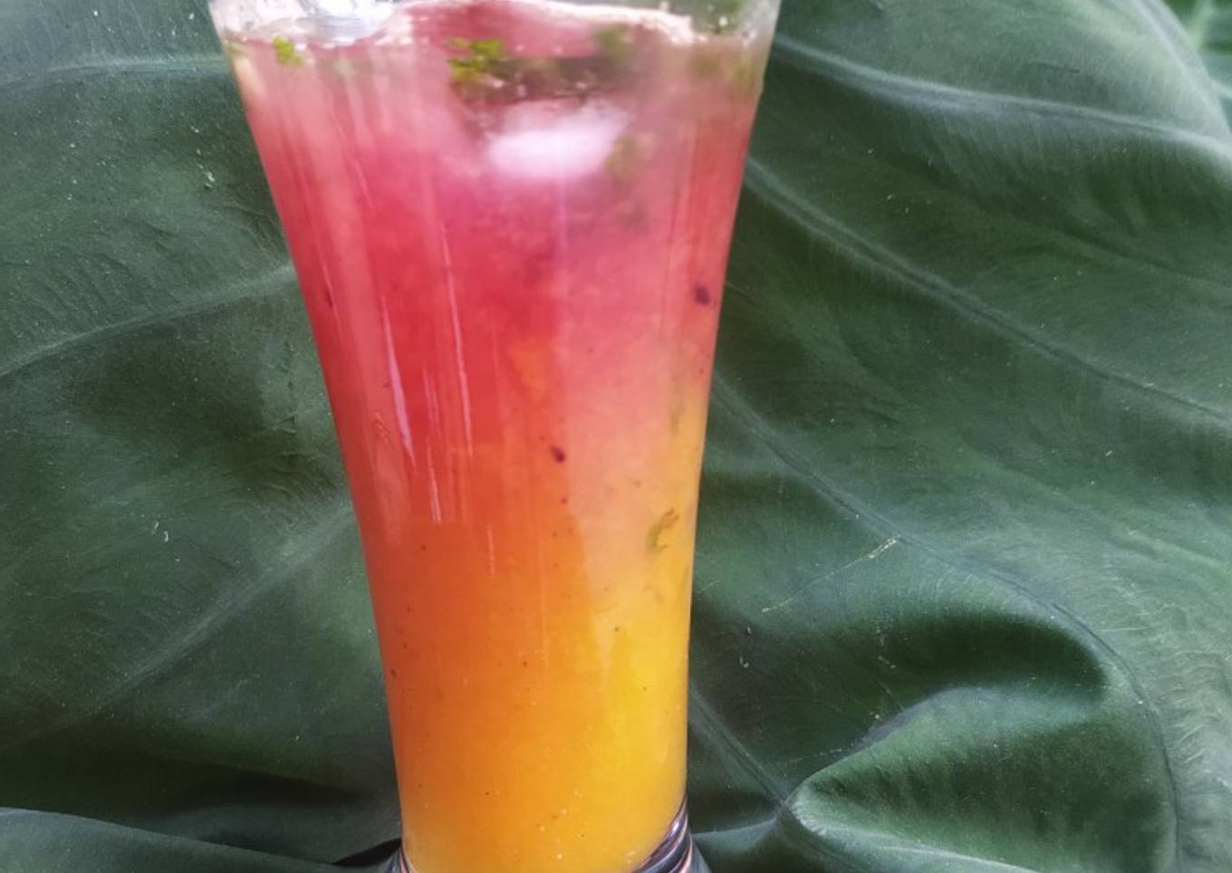 Orange Blueberry Punch