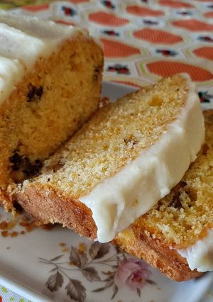 Una foto de Budín de naranja 🍊y zanahoria 🥕
