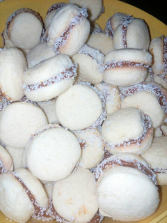 Una foto de Alfajores de maicena