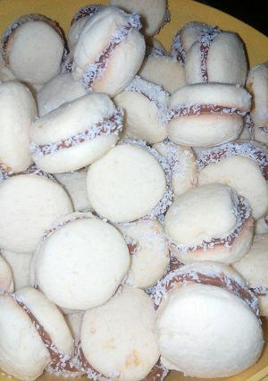 Una foto de Alfajores de maicena