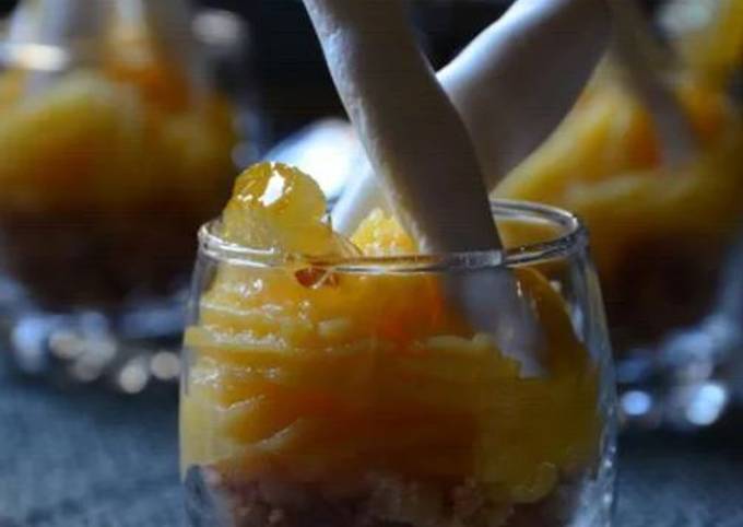 Verrine comme une tarte au citron