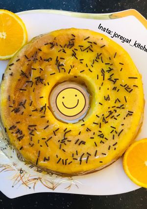 صورة لوصفة كيكة البرتقال 🍊