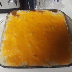A picture of My verison of shepards pie.
