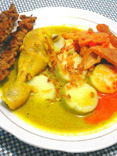 Foto resep 🍁Lontong Opor ala vina🍁