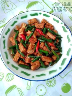 Foto resep Tumis Tempe Kacang Panjang