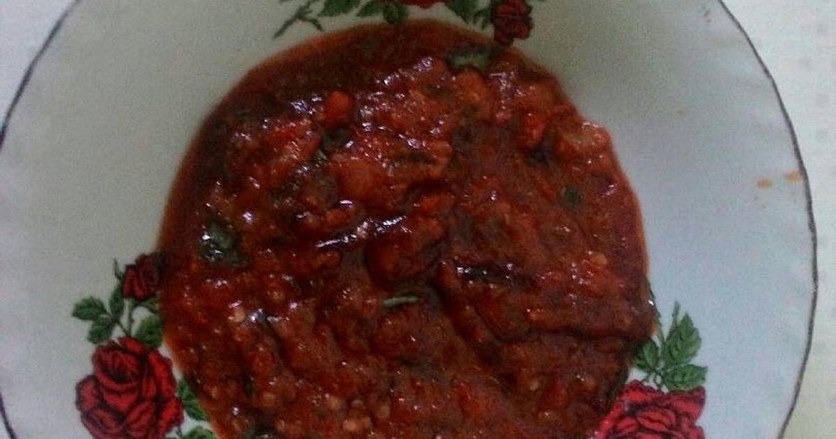 Resep Sambal Terasi Daun Jeruk 🍋🍊 Oleh Nurul Hidayah Cookpad 0734