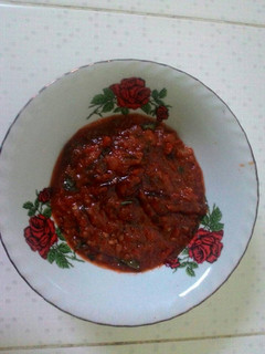 Foto resep Sambal terasi daun jeruk 🍋🍊