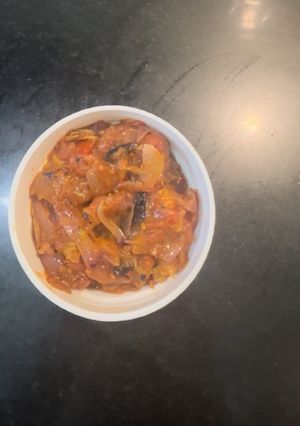 A picture of Tomato Bharta.