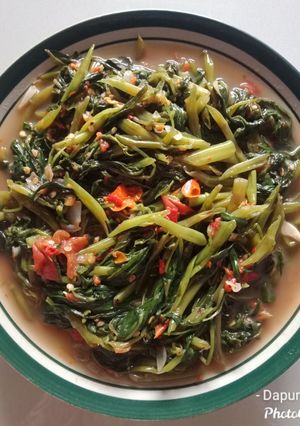 Foto resep Tumis kangkung terasi pedas