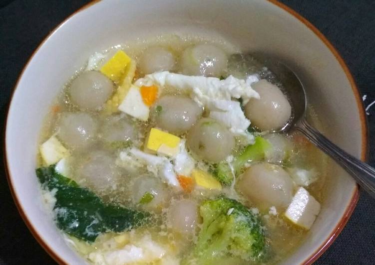 Resep Baso Aci Kuah no ribet, 3 bahan saja😋😋😋 Enak dan Antiribet