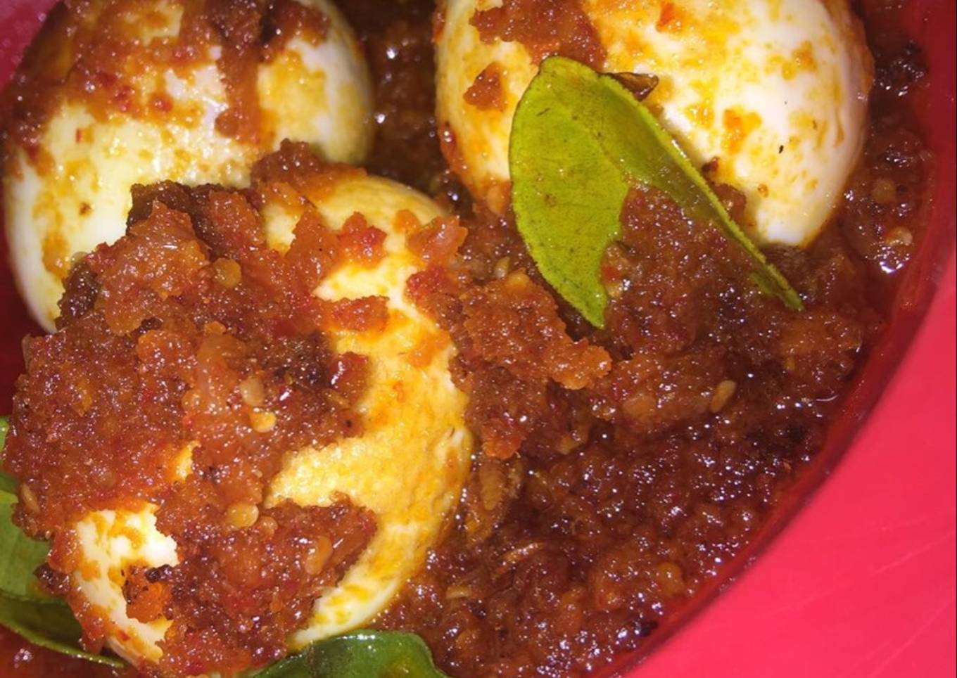 Resep Telur balado harum yang Enak
