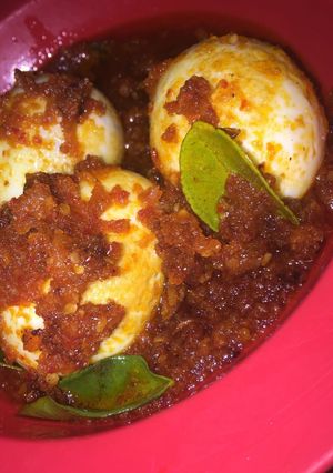 Foto resep Telur balado harum