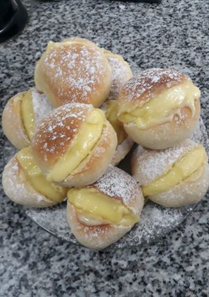 Una foto de Pan de leche