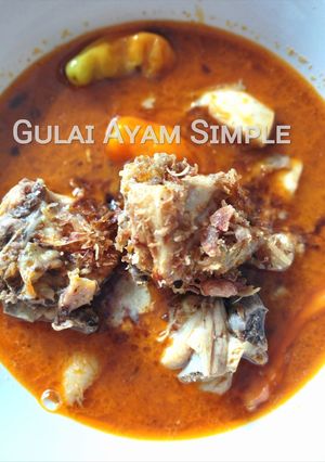 Foto resep Gulai Ayam Simple