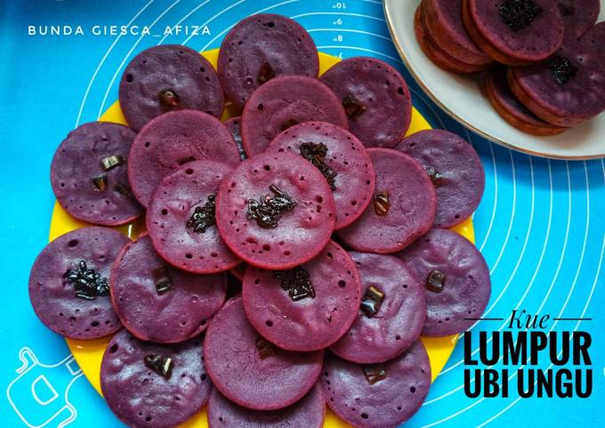 Resep Kue Lumpur Ubi Ungu oleh Bunda Giesca_Afiza - Cookpad