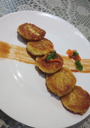 A picture of Dahi kebab.