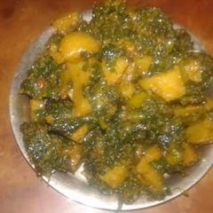 A picture of Aloo methi ki sabji.