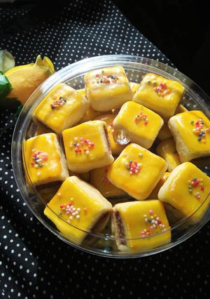 Foto resep Kue kering isi wafer